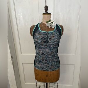 ZeroXposur Racer Back Tankini Swim Top